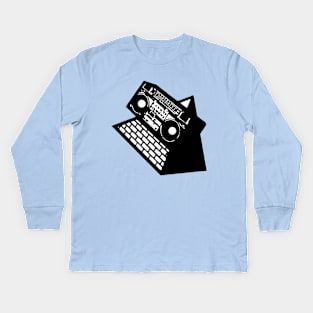 the KLF Boombox Pyramid Kids Long Sleeve T-Shirt